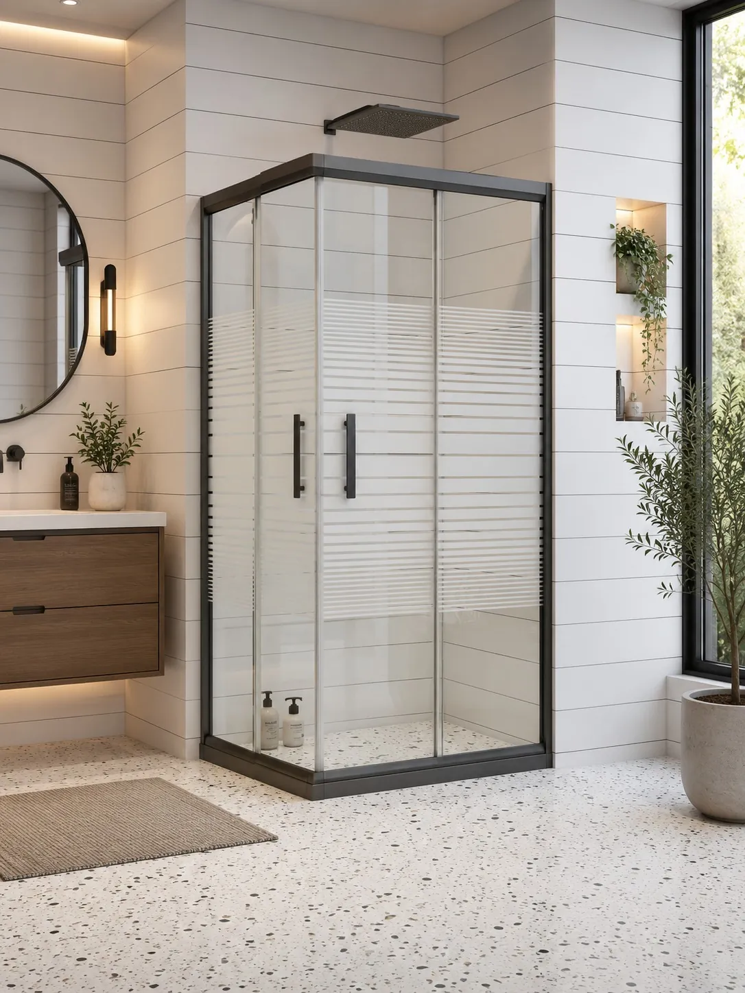Aqua Serisi — Meyza Mobilya & Metal duşakabin çalışması, 1. görsel