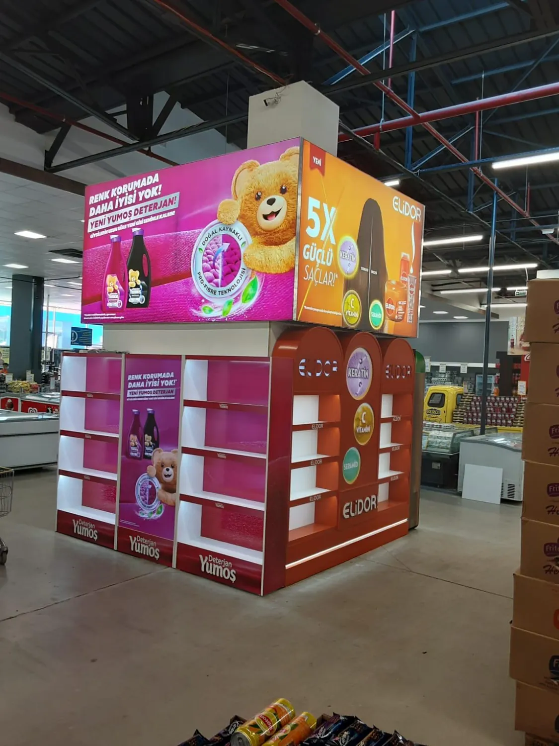 Market İç Mekân — Meyza Mobilya & Metal mimari proje çalışması, 5. görsel